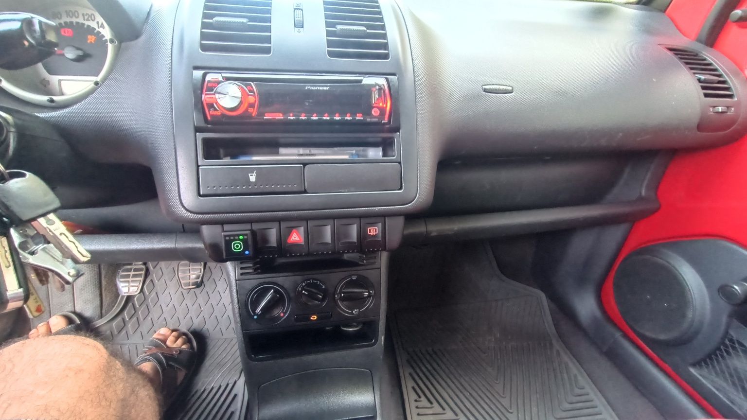 Wv lupo 1.0 50hp бензин/газов инжекцион