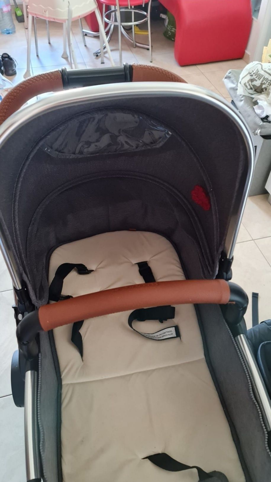 Carucior bebe 3 in 1 - folosit, ingrijit, igienizat