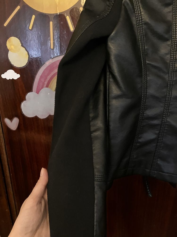Кожено дамско яке Vero Moda