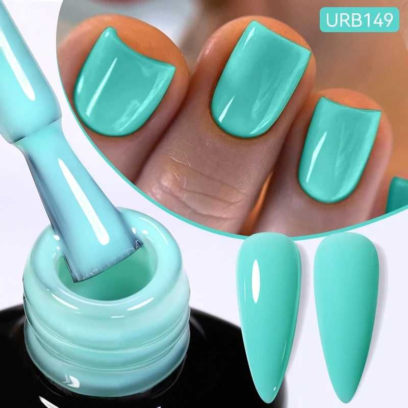 КАУЧУКОВА UV&LED база 2 в 1 Macaron - UR SUGAR 7 мл бонбонени цветове