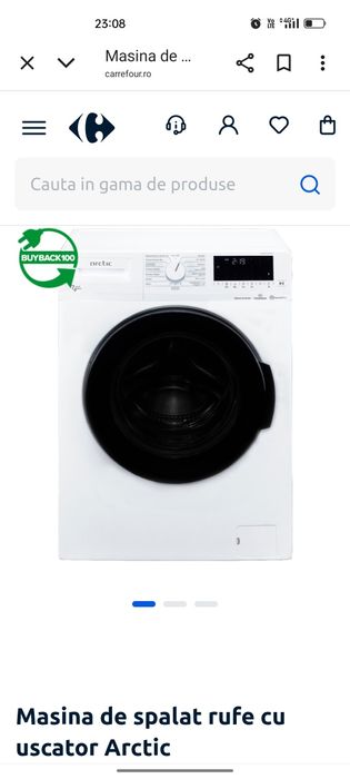 Mașina de spălat cu uscător ARCTIC