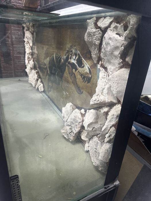 Большой аквариум 160×45×143 см с подставкой