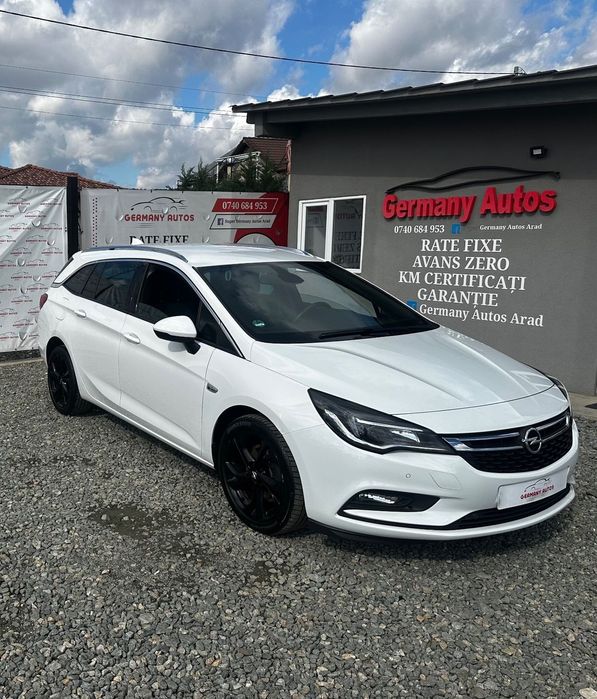Opel Astra RATE/GARANTIE1.6diesel 2018 navi pilot led inc scaune senzori km reali