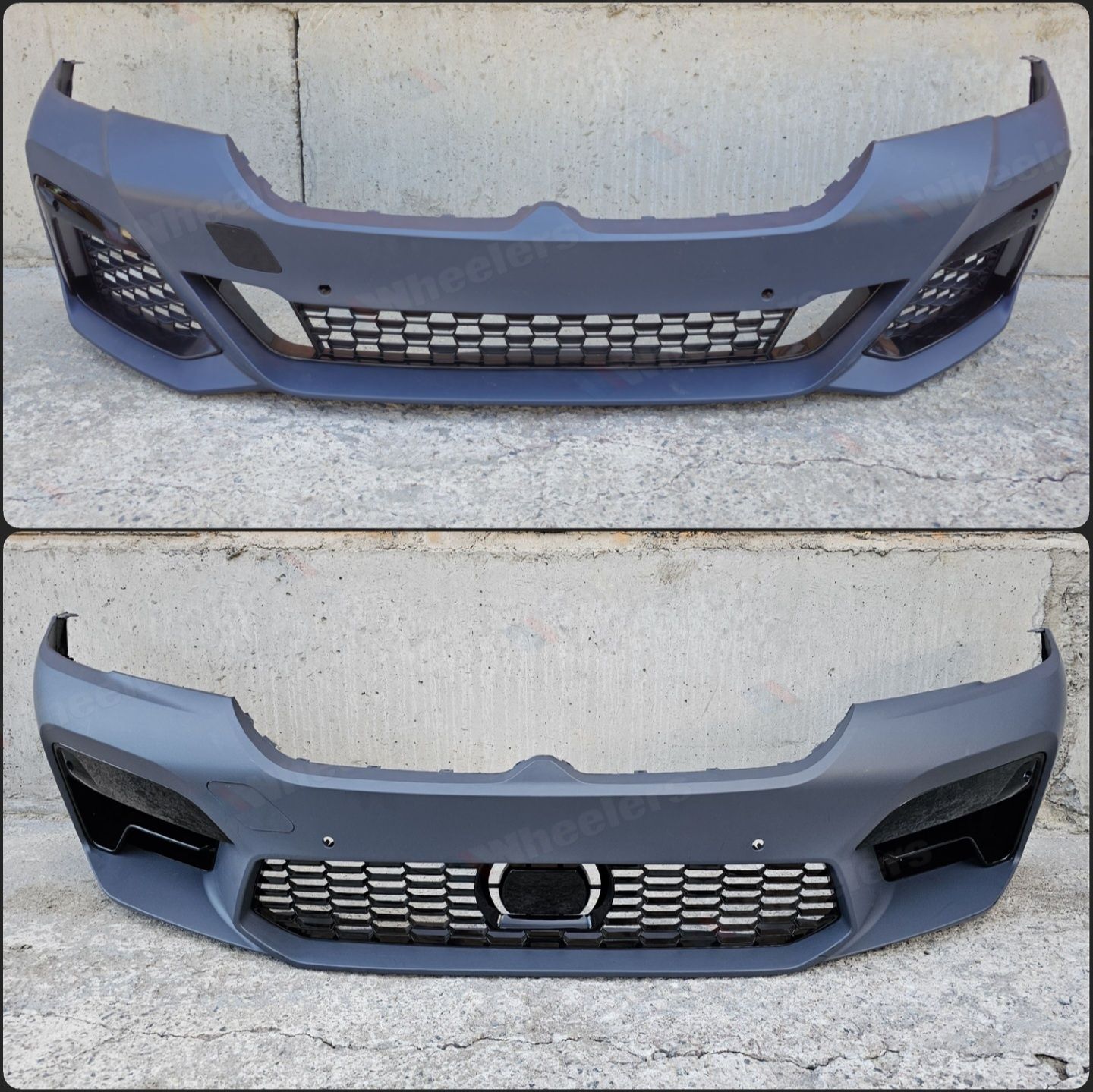 Передний бампер BMW G30 M5 M-tech