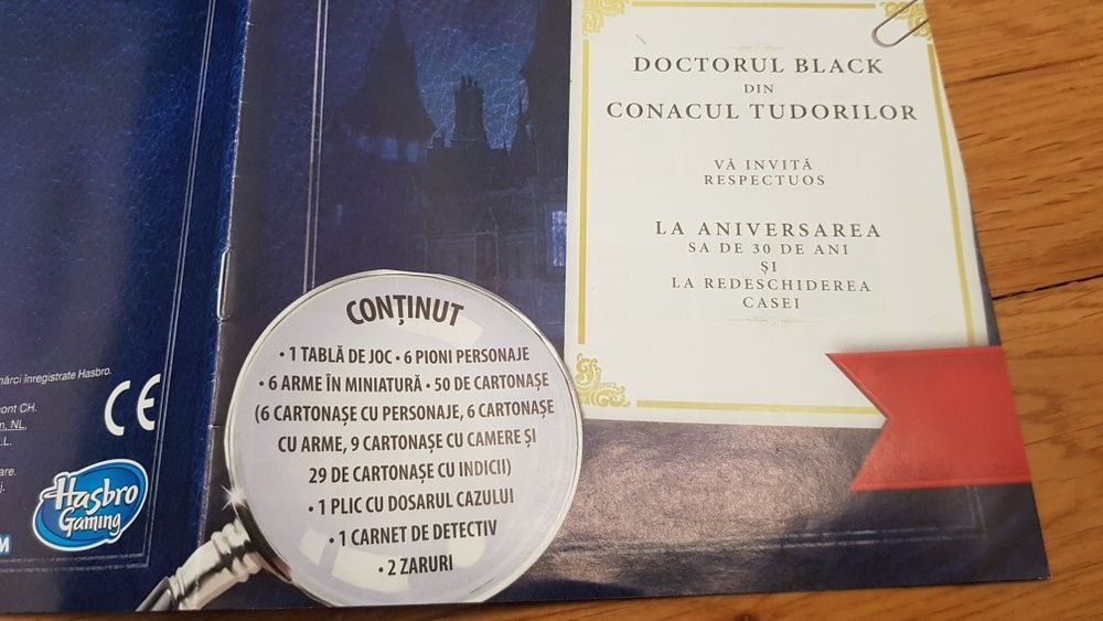 Joc Cluedo - Jocul misterelor, ca nou