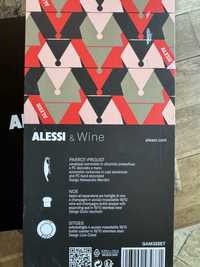 set Alessi&wine -tirbuson, capac sticla vin