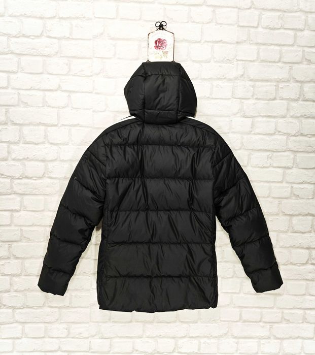 ADIDAS Оригинално пухено яке с качулка и пух размер L