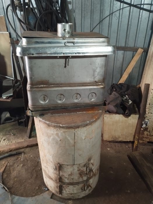 Печ для баня бак на 60лтров