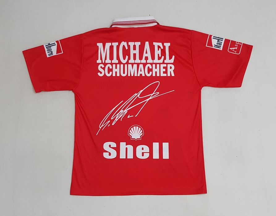 Tricou Michael Schumacher Ferrari Marlboro Shell Racing Formula 1