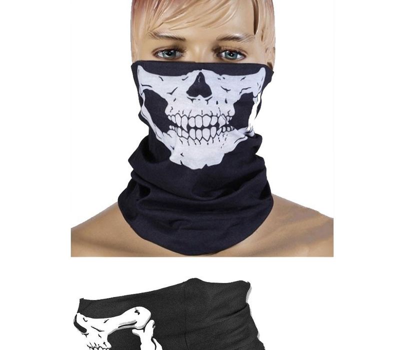 Masca Schelet , Skull Face Bandana Cagula Schelet masca ski moto bike
