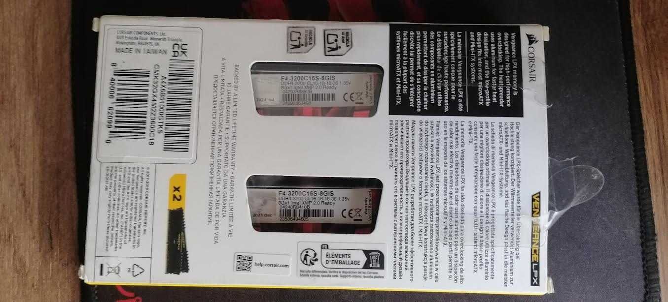 Memorii Ram G.Skill Aegis 16GB DDR4 3200MHz CL16 Dual Channel Kit