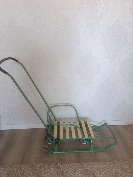 Санки на колесах