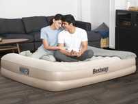 Кровать надувной-203x152x42 см. Intex-67696. Доставка бесплатно