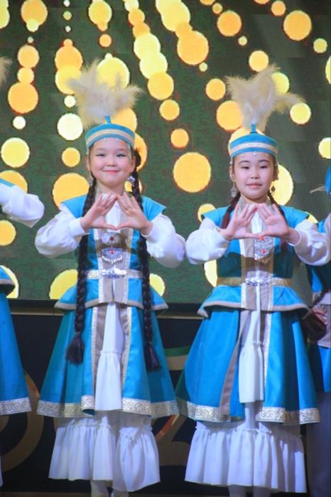 Аренда казахское детское платье национальное