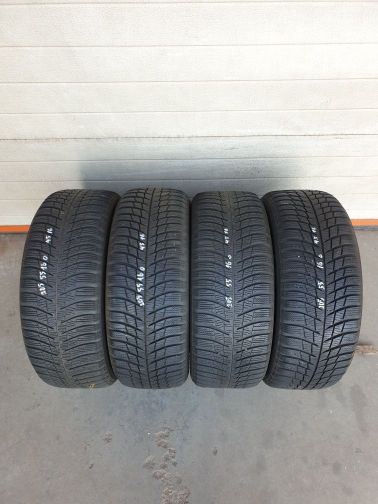 Зимни гуми 4 броя BRIDGESTONE Blizzak LM001 205 55 R16 дот 4616