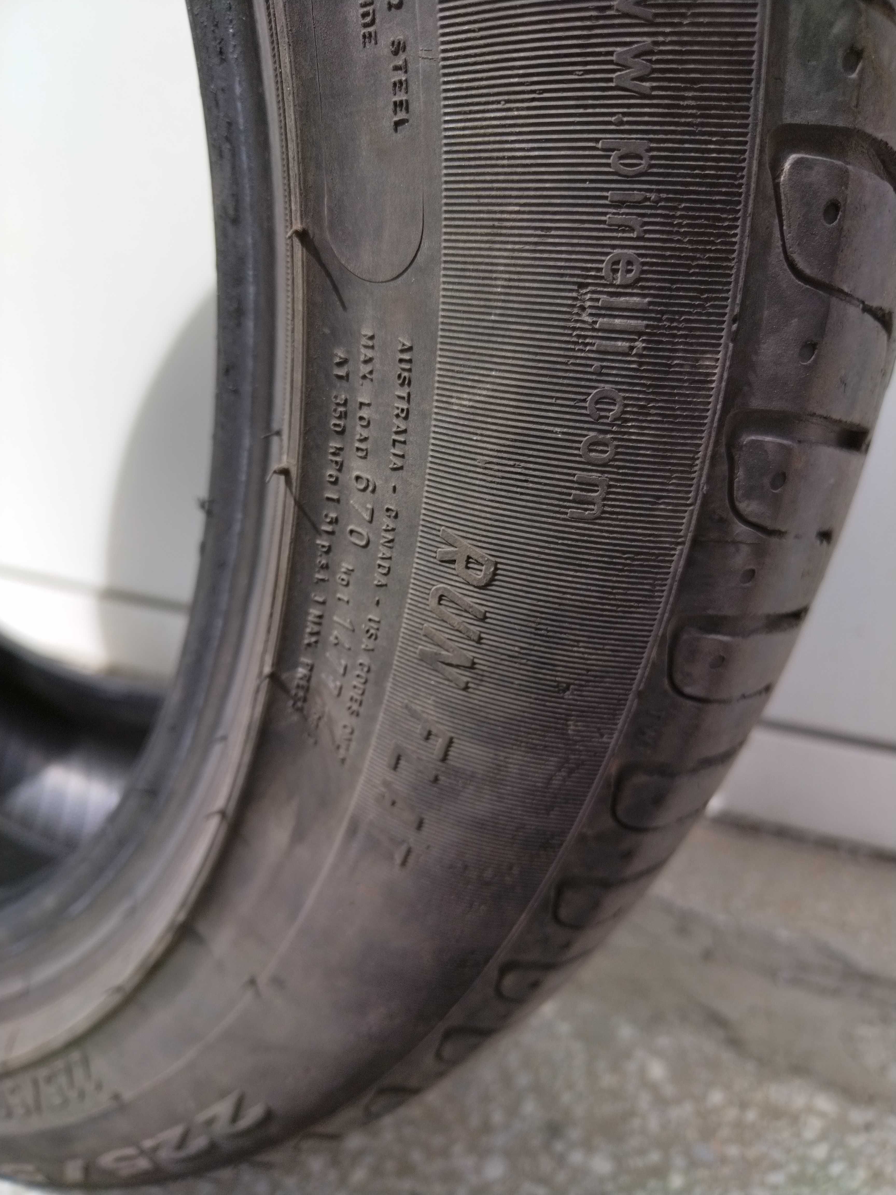 4 броя гуми Pirelli CINTURATO P7 225/50/17