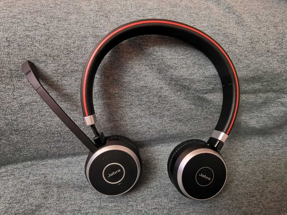 Jabra Evolve 65 casti Hsc018w Stereo Wireless Bluetooth fara accesorii