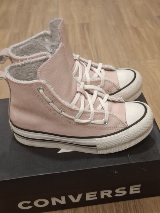 Converse топли кожени 32  номер