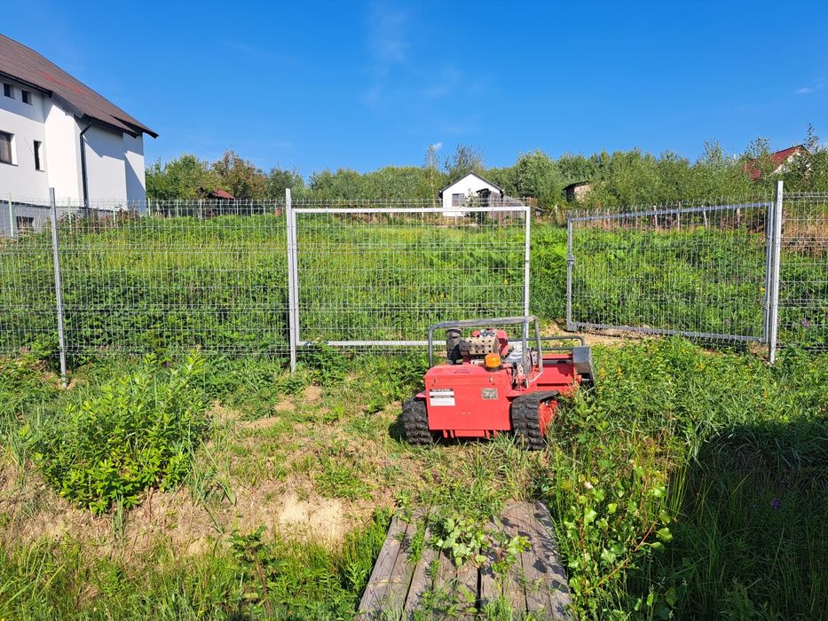 Intretinere spatii verzi. tuns gazon,cosit sau tocat iarba,defrisat,