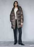Geaca puffer Massimo dutti limited edition
