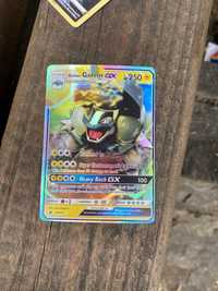 Pokemon card alolan golem gx