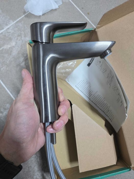Baterie lavoar Hansgrohe Talis E 110 - crom periat