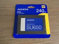 ssd 240 gb Adata su650, sata 3, marime 2.5", nou sigilat, garantie