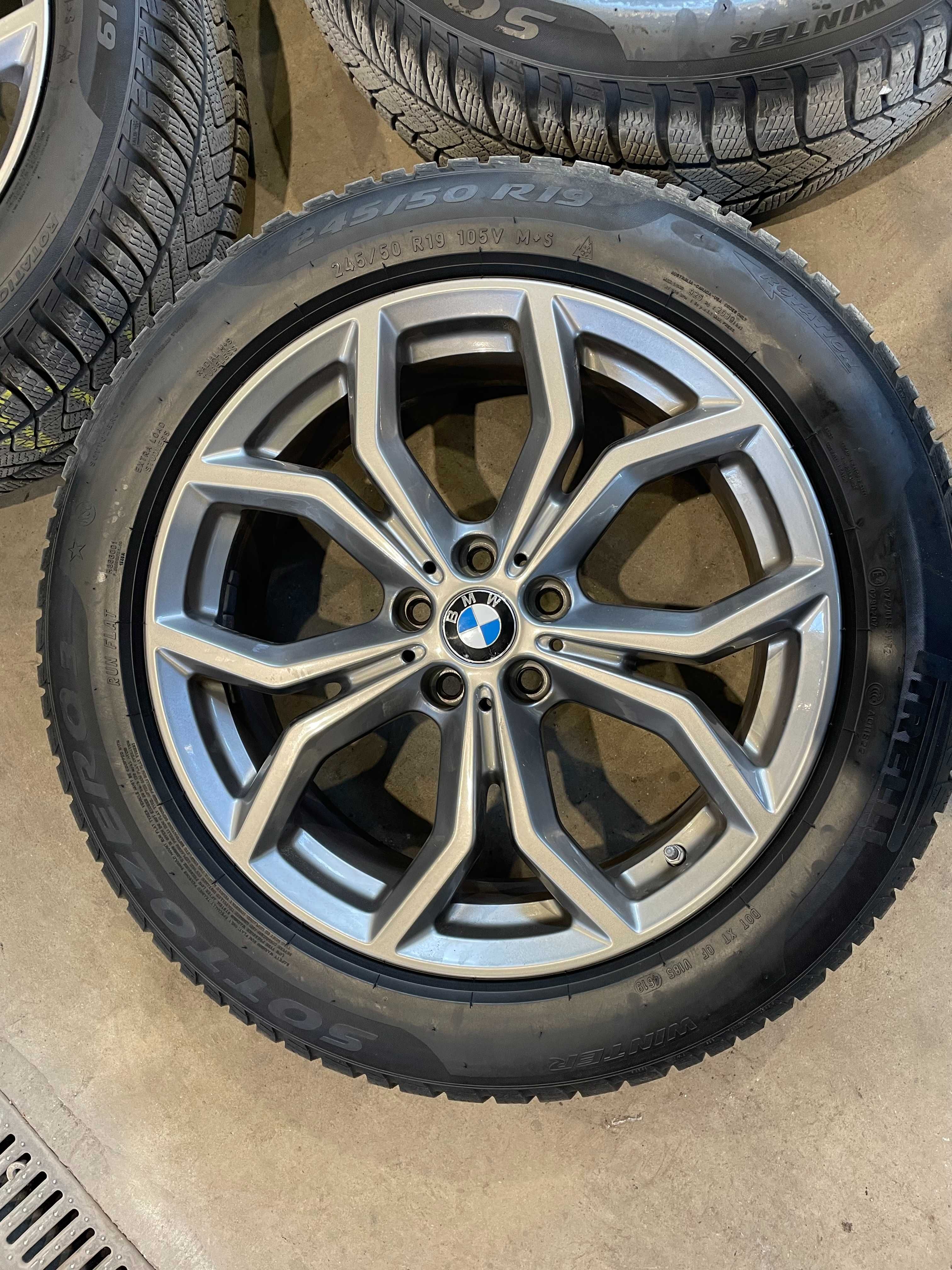зимни гуми Pirelli с джанти 245/50 R19 за Х3 и Х4 от Г серия 1/2Jx19H2
