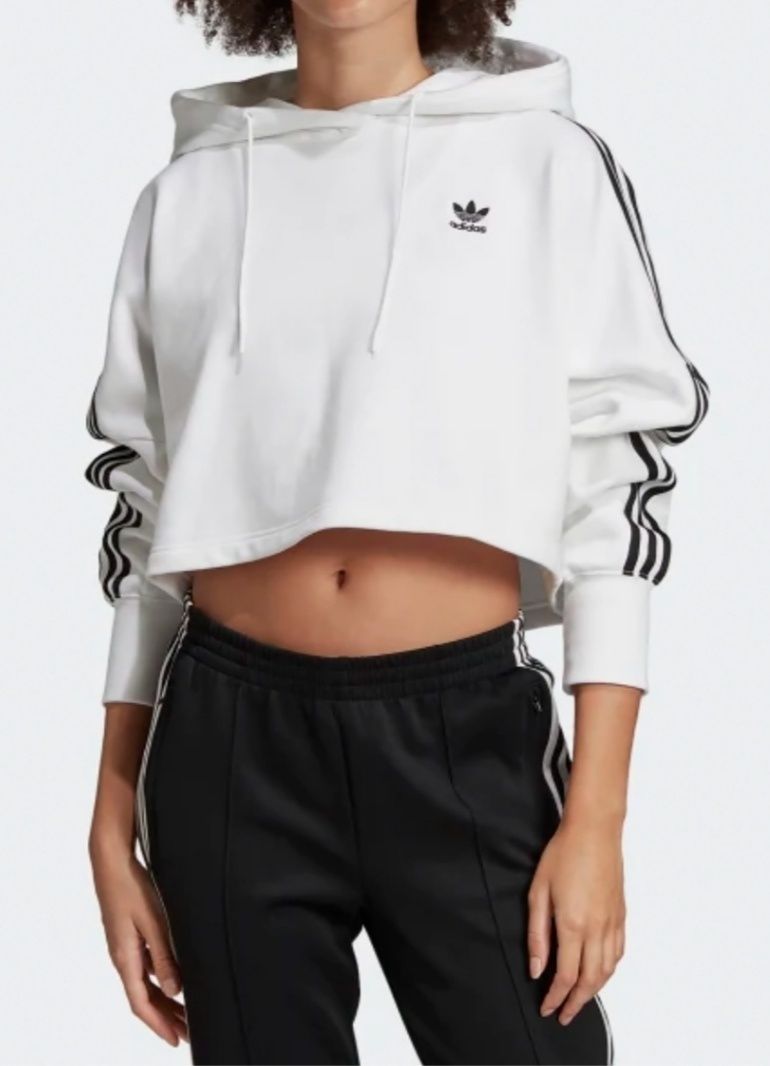 Дамски суичър Adidas Originals cropped hoodie 
 size S