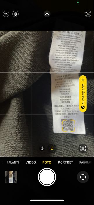 Bluza burberry marime s(m)