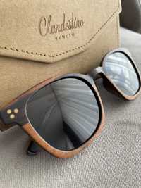 Слънчеви очила от дърво Clandestino Safari