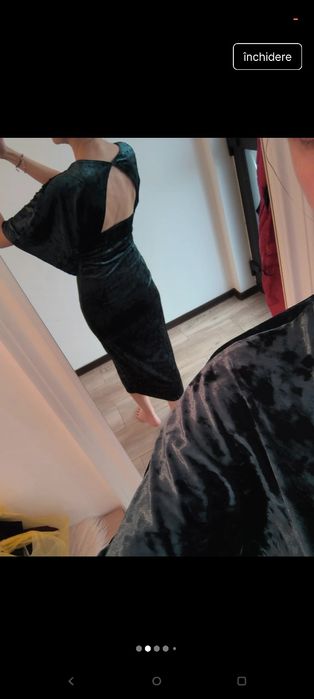 Rochie turcoaz Zara s