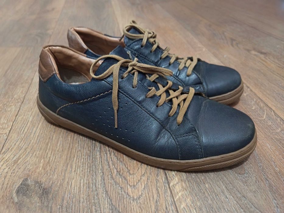 Ботинки кожанные