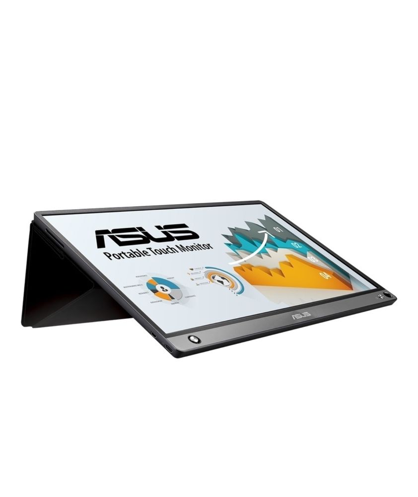 Монитор ASUS ZenScreen Touch MB16AMT серебристый