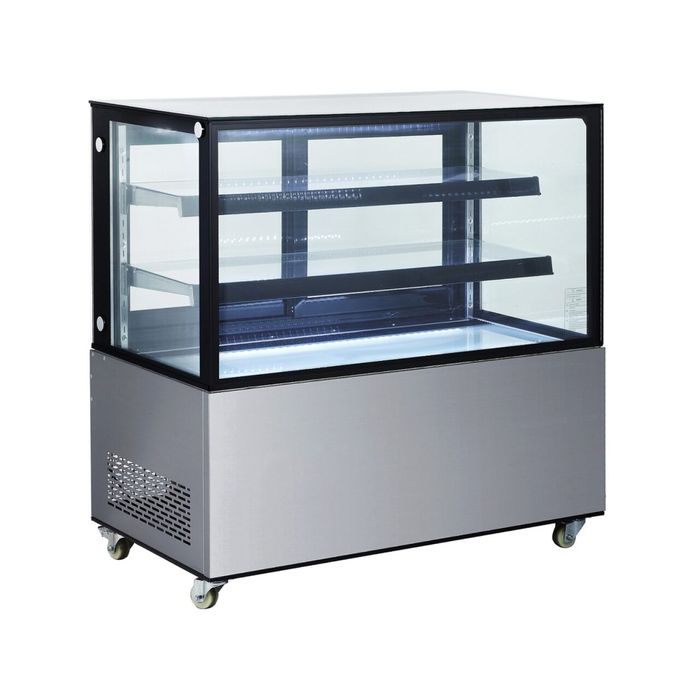 Vitrina frigorifica orizontala de prezentare 510l, 150cm, inox