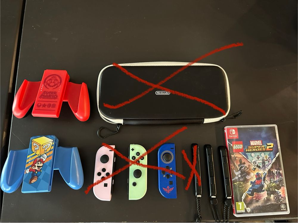 Nintendo switch аксесуари:Игра Marvel Lego