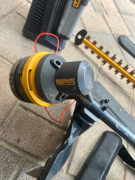 Kit cositoare, drujba  și ferăstrău  de gard viu ENVRO cu acum. de 60