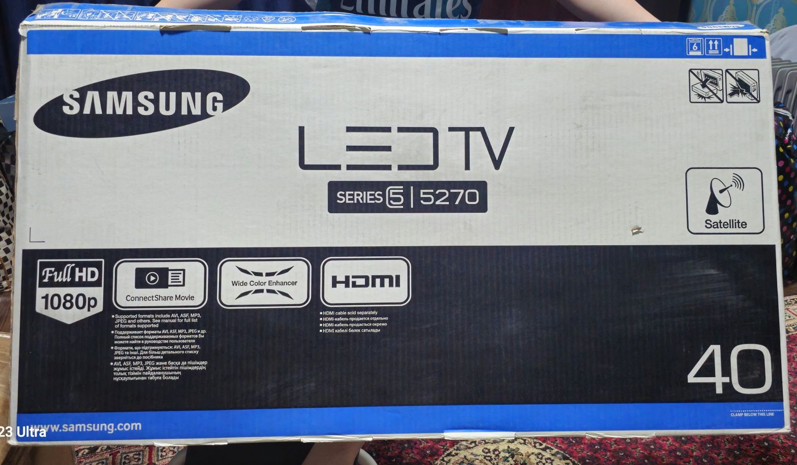 Продаётся телевизор Samsung LED TV5270 5 серии.