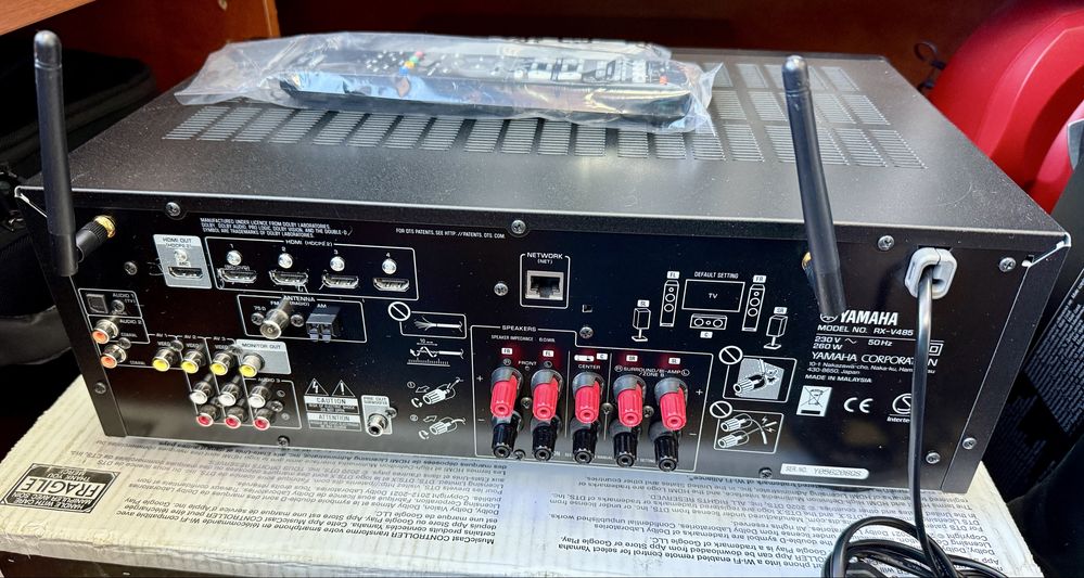 Reciever AV Yamaha RX-V485