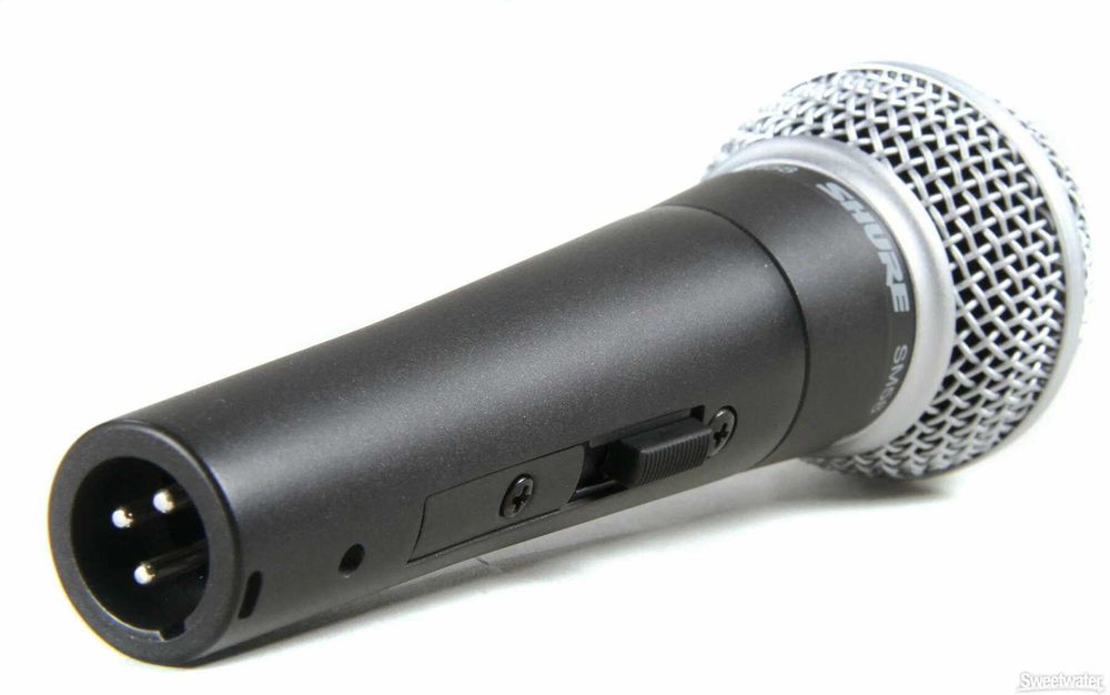 SHURE SM58 динамический кардиоидный вокальный микрофон с выключателем