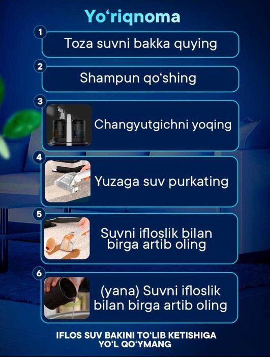 Моющий пылесос. Компактный.