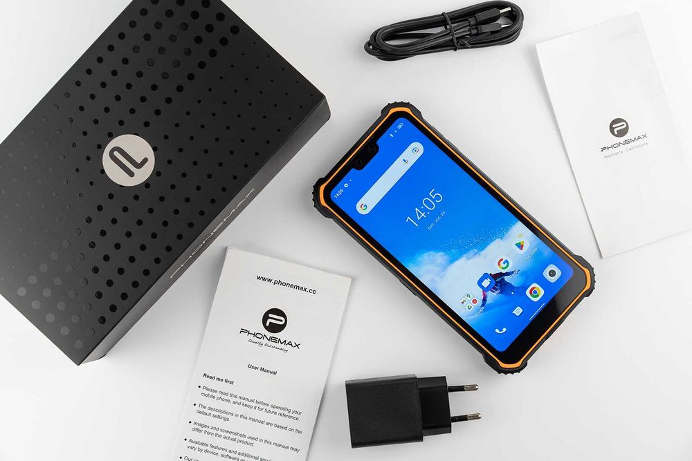 Phonemax M10 6GB/128GB, 48MP, 10000mAh, защита IP69/IP69K/MIL-STD-810H