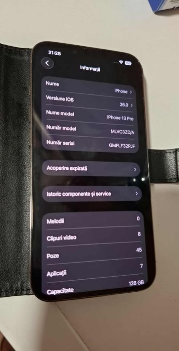 Vând iphone 13 pro 128