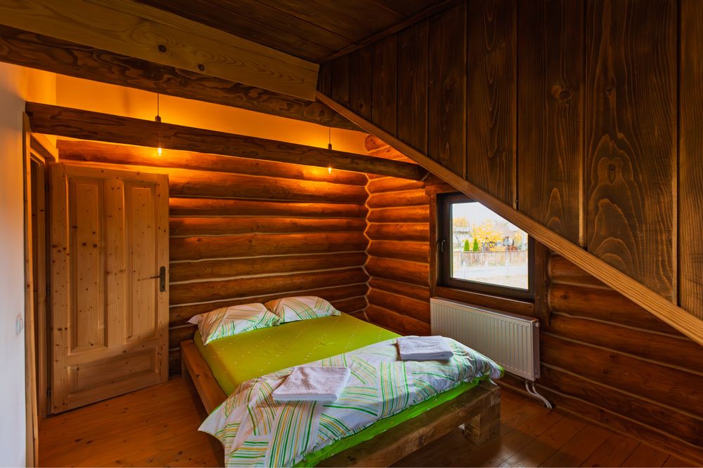 Cabana de inchiriat.