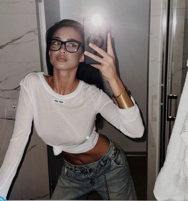 Полупрозрачни лонг топове Miu