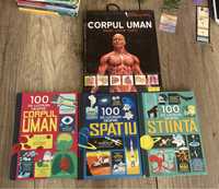 Cărțile 100 de Lucruri Despre… + Carte Despre Corpul Uman  Cadou!