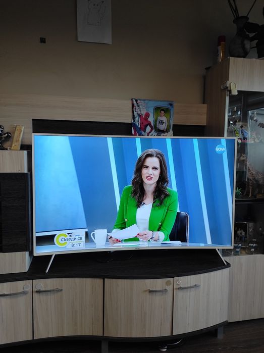 Смарт Телевизор SAMSUNG CURVED 55 инча Ultra HD 4K