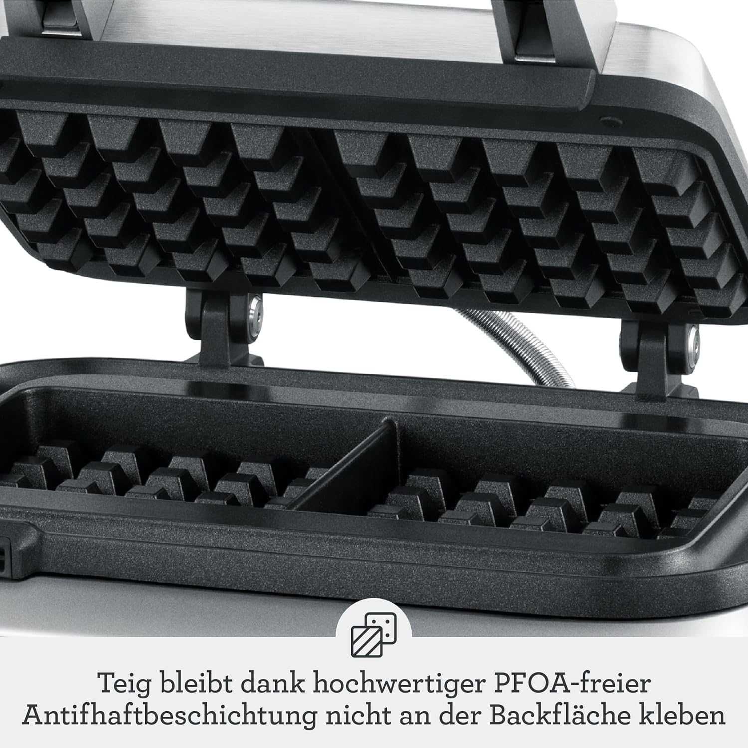Гофретник Sage The Smart Waffle Pro (SWM620) 1000W Тостер за гофрети