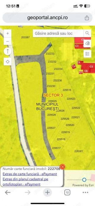 Teren 500 mp – Sector 3, Lunca Corbului nr. 49-54