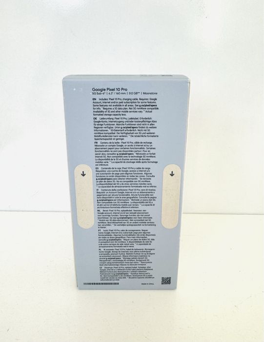 НОВ! Google Pixel 10 Pro 512GB 16GB Ram Moonstone 2г.Гаранция!
